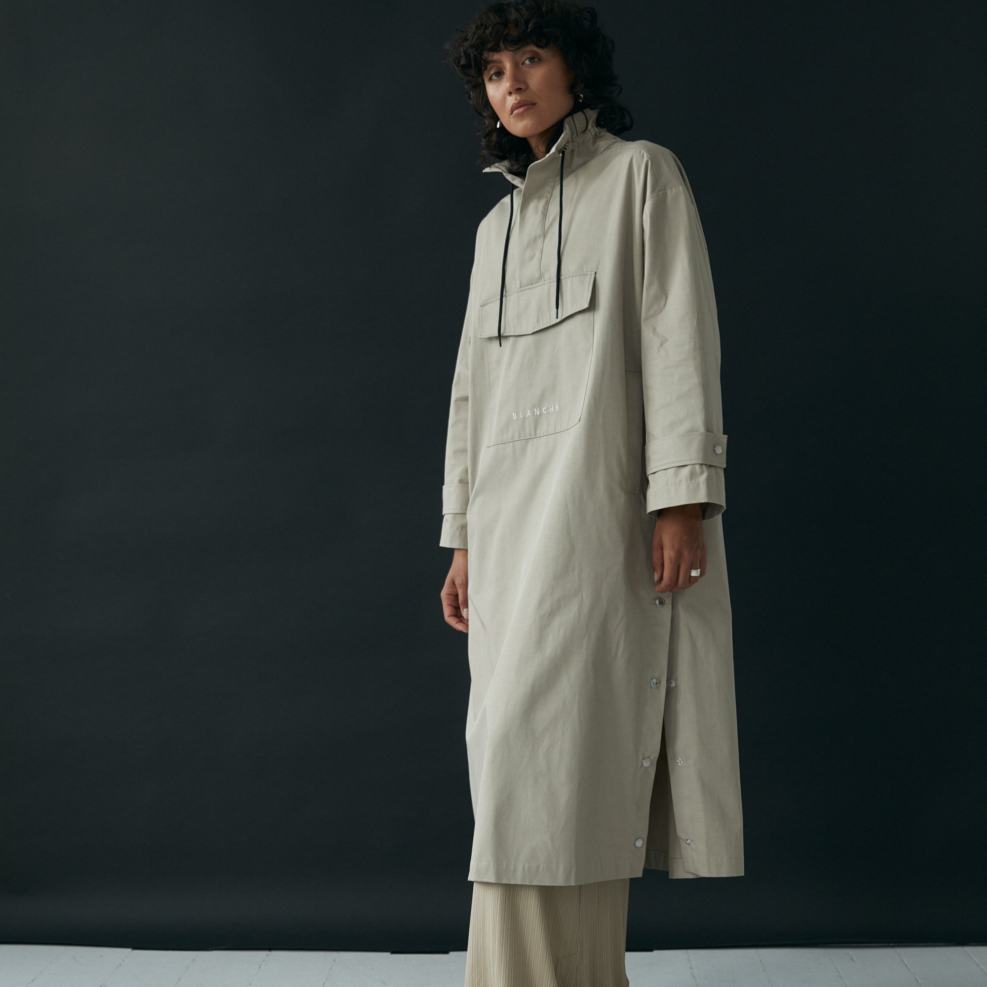 BLANCHE Copenhagen Agathe-BL anorak Coats 1105 Plaza Taupe