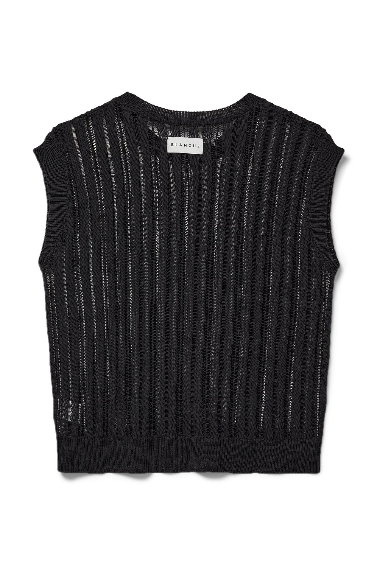 BLANCHE Copenhagen Tortue-BL Vest Knitwear 99 Black