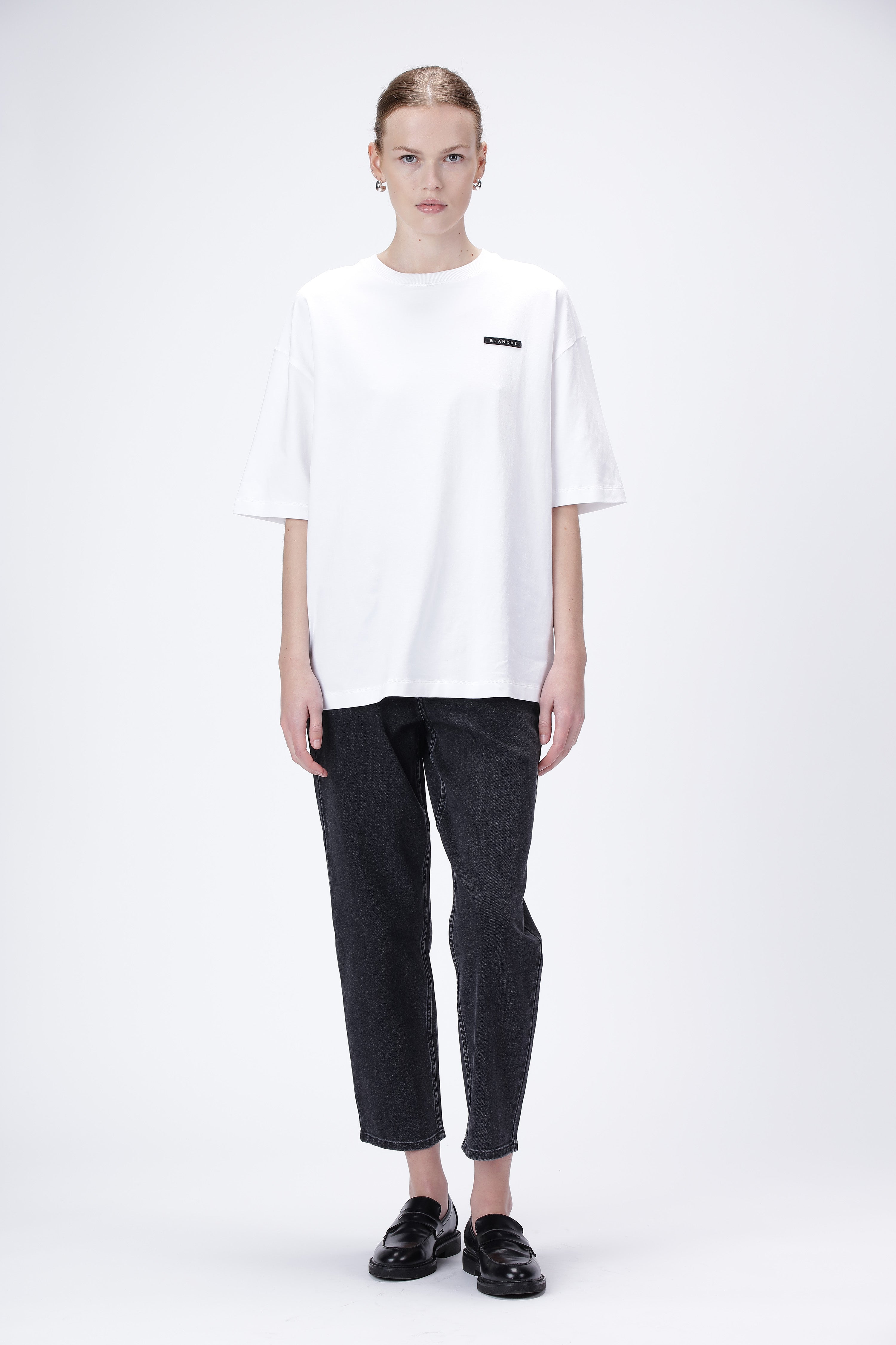 BLANCHE Copenhagen Alber-BL T-shirt SSL T-shirts and Tops 10 White