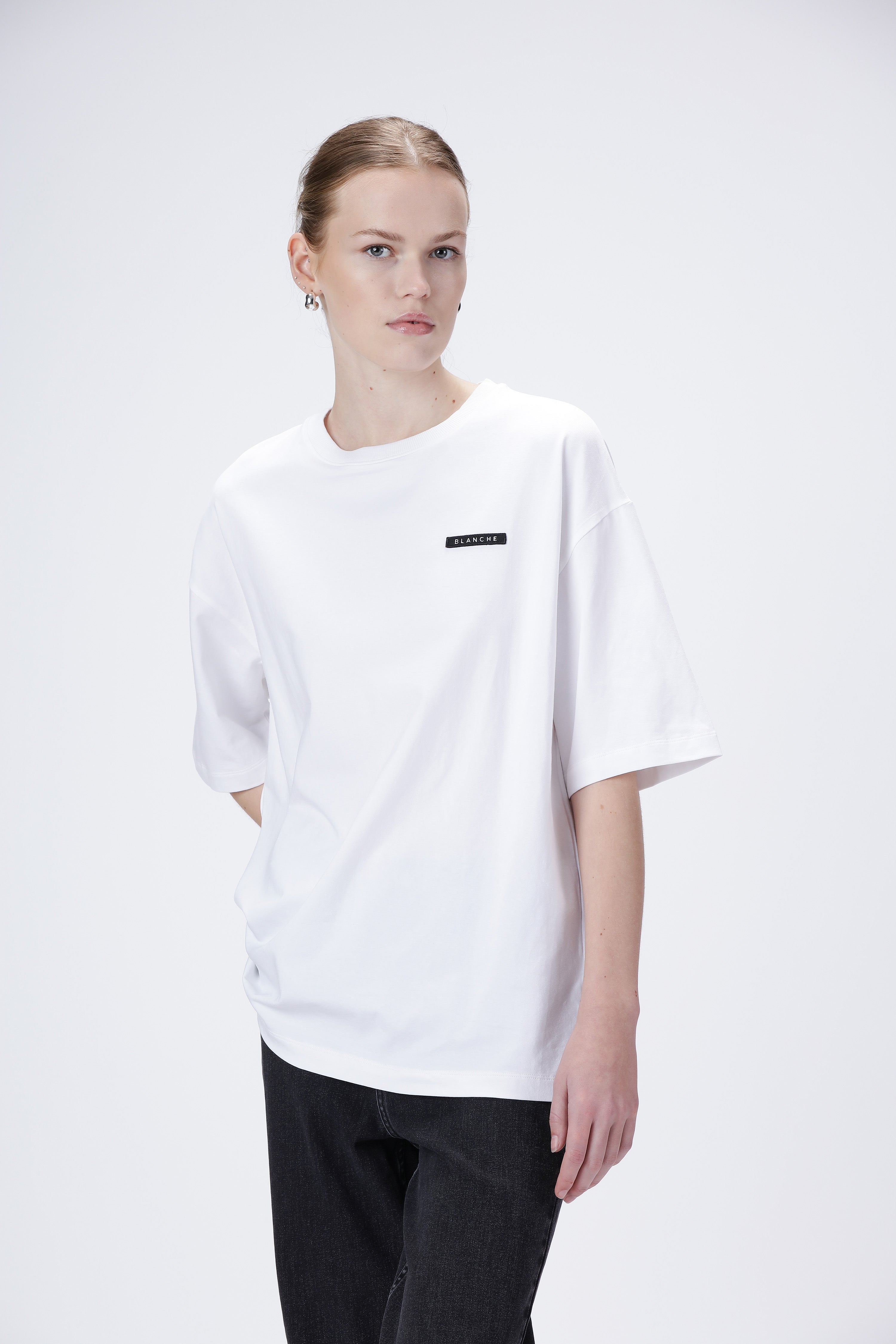 BLANCHE Copenhagen Alber-BL T-shirt SSL T-shirts and Tops 10 White