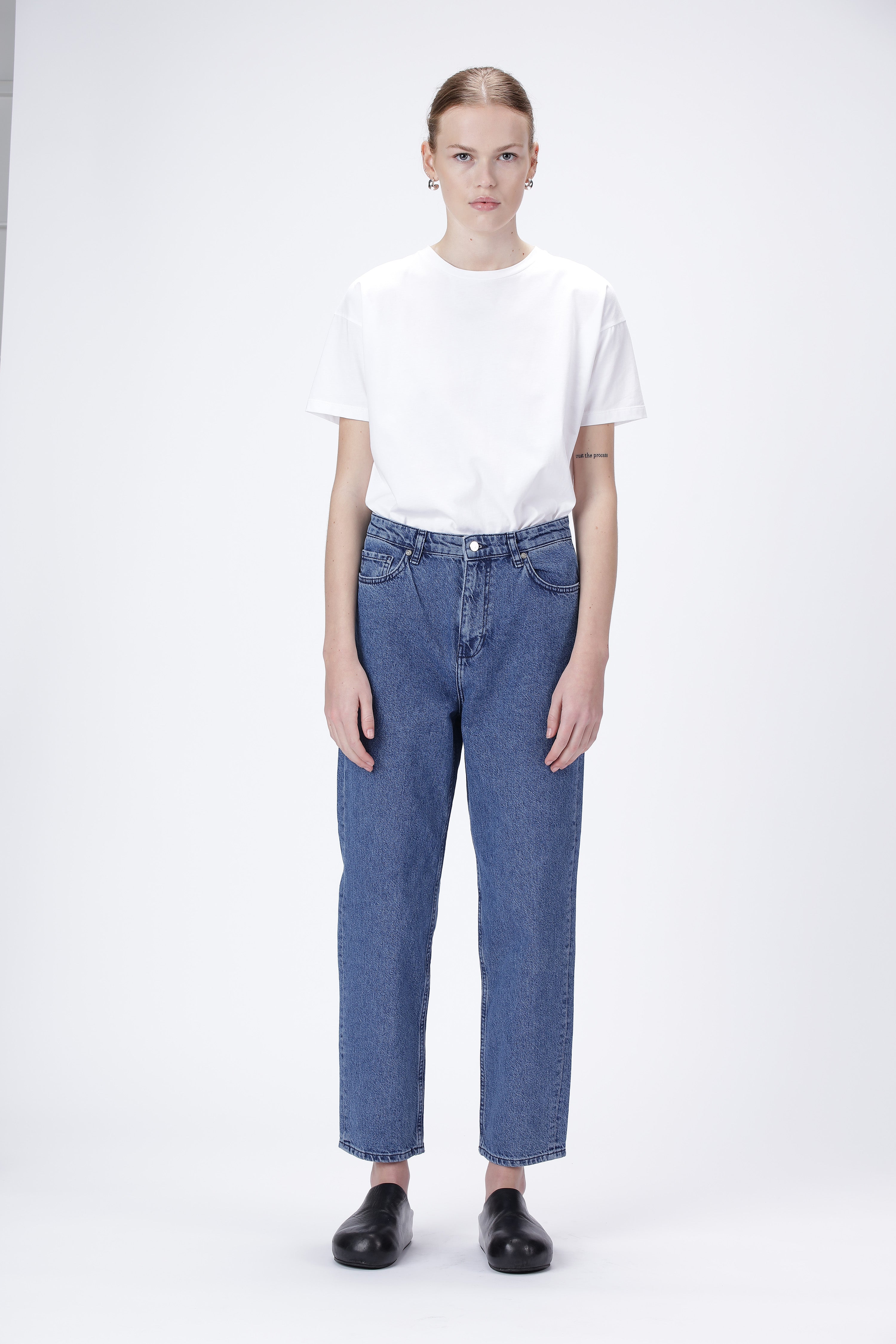 BLANCHE Copenhagen Avelon Classic Blue Jeans 20044 Mid Blue