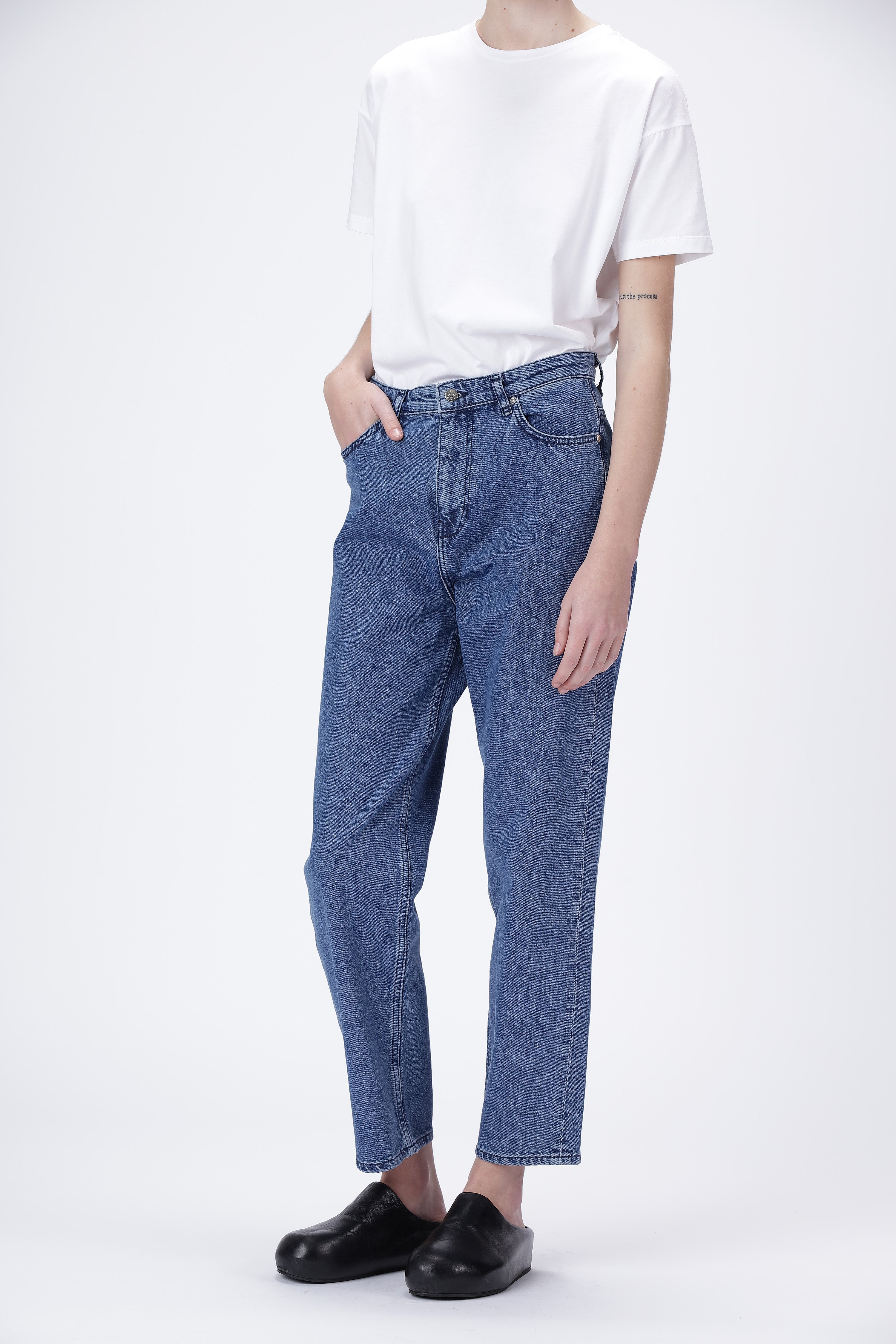BLANCHE Copenhagen Avelon Classic Blue Jeans 20044 Mid Blue