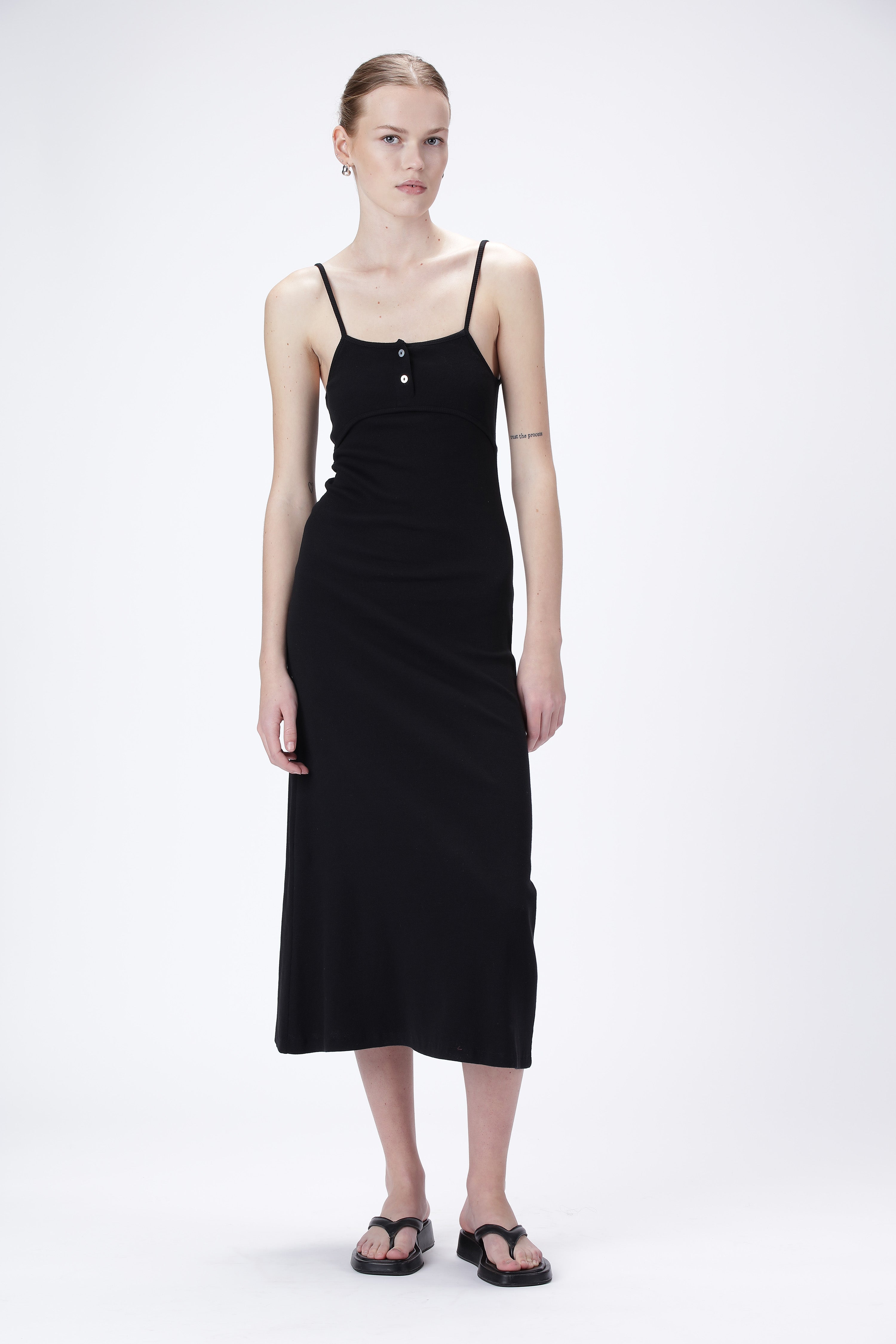 BLANCHE Copenhagen Bella-BL Strap Dress Dresses 99 Black