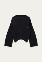 BLANCHE Copenhagen Carrick-BL Crop Jumper Knitwear 99 Black