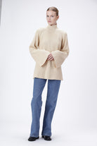 BLANCHE Copenhagen Carrick-BL Jumper Knitwear 0907 Macadamia