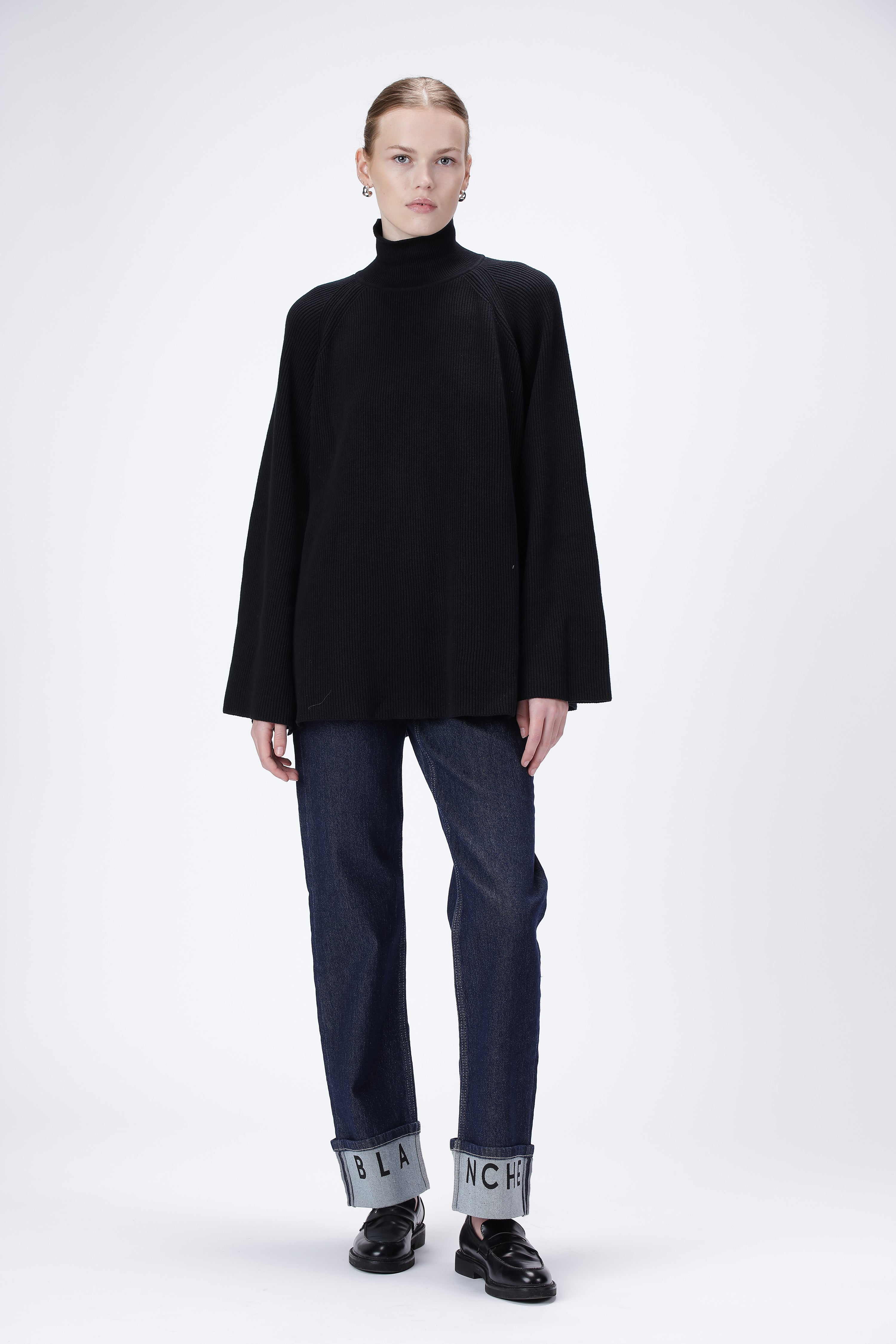 BLANCHE Copenhagen Carrick-BL Jumper Knitwear 99 Black