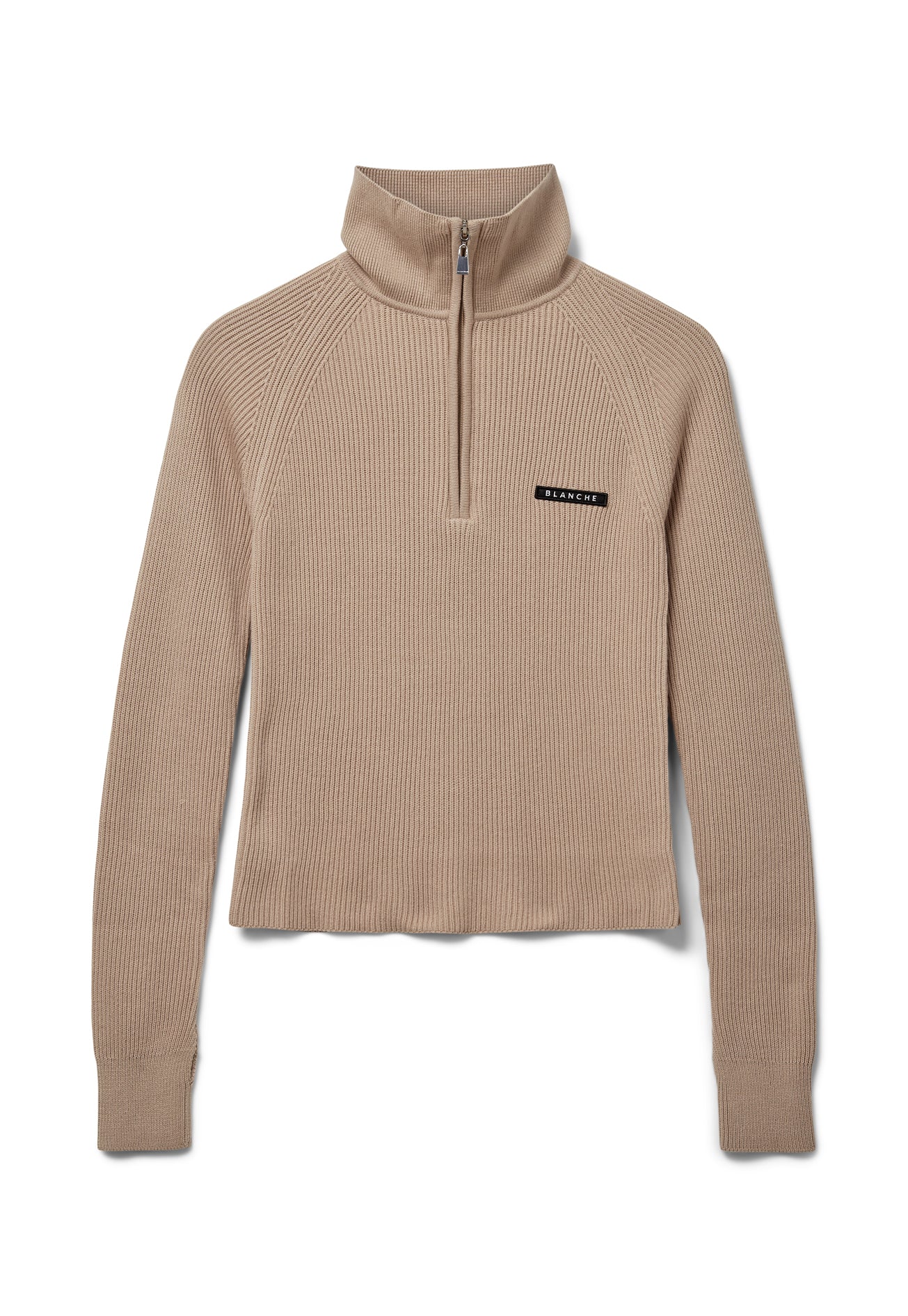 Carrick-BL Zip Jumper - Oxford Tan