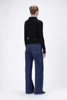 BLANCHE Copenhagen Carrick-BL Zip Jumper Knitwear 99 Black
