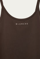 BLANCHE Copenhagen Comfy-BL Strap Top T-shirts and Tops 1216 Chocolate Martini