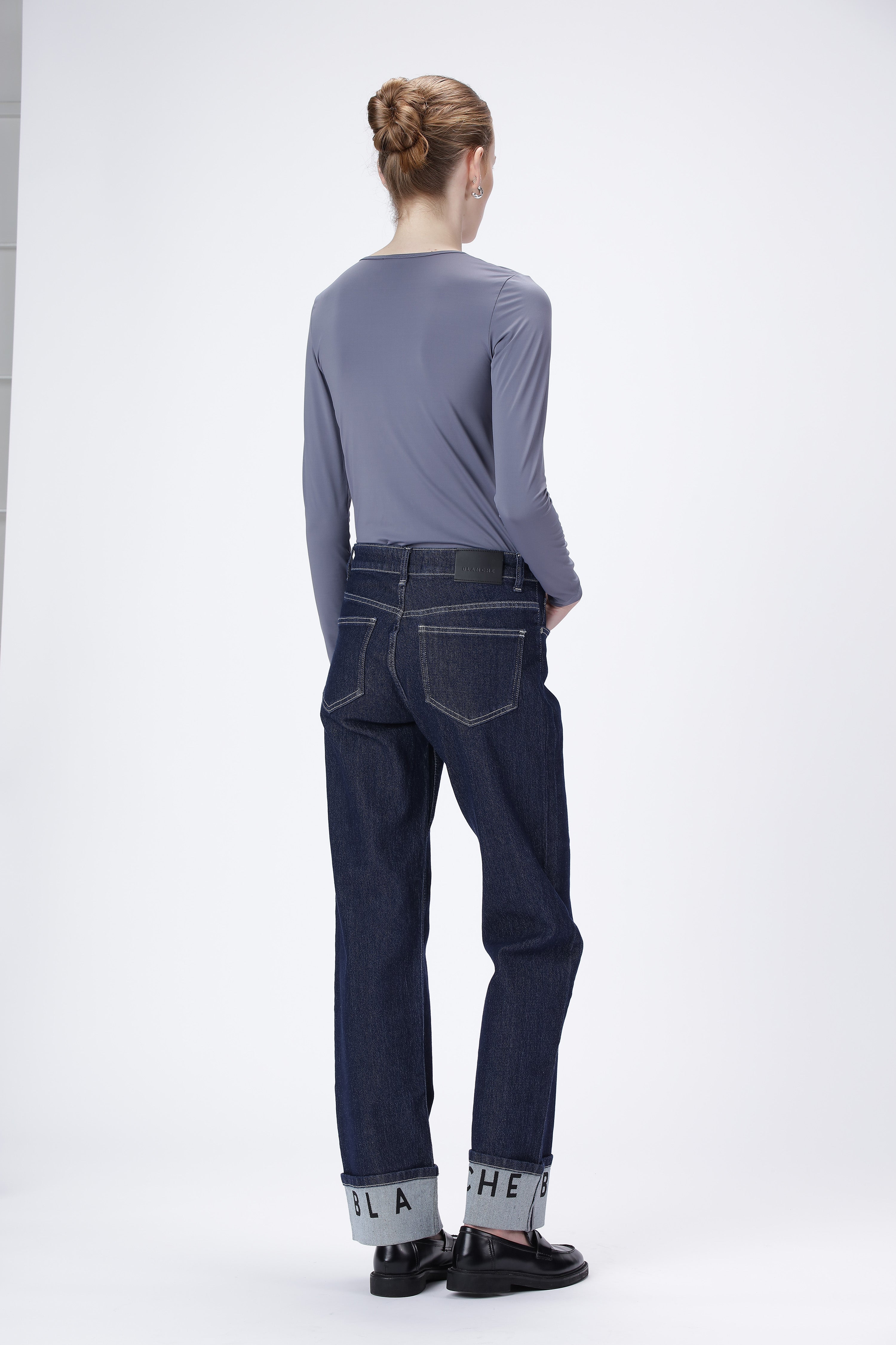 BLANCHE Copenhagen Comfy-BL ls T-shirts and Tops 3912 Grisaille
