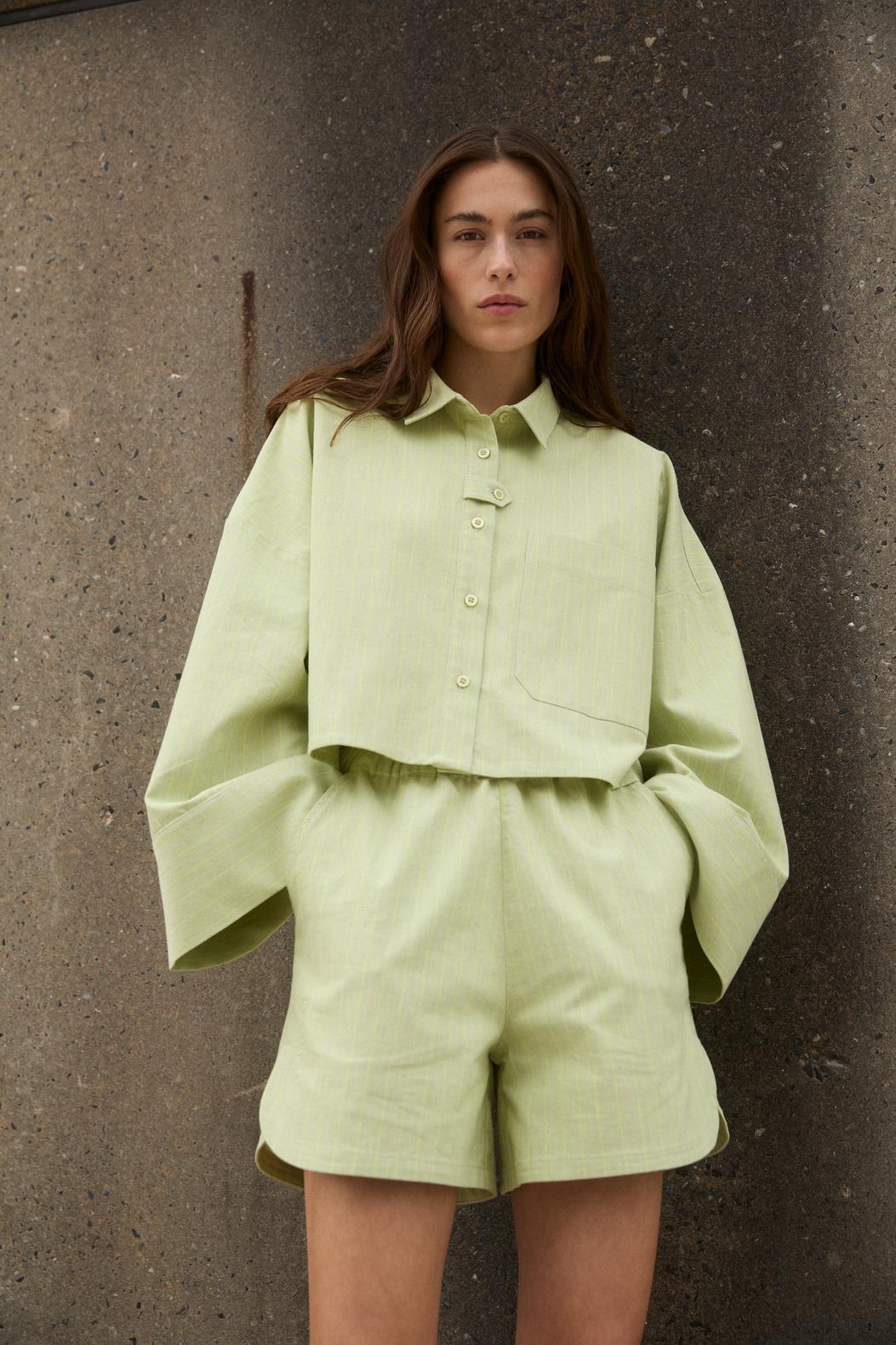 BLANCHE Copenhagen Cora-BL Shirt Shirts and Blouses 0323 Bright Green