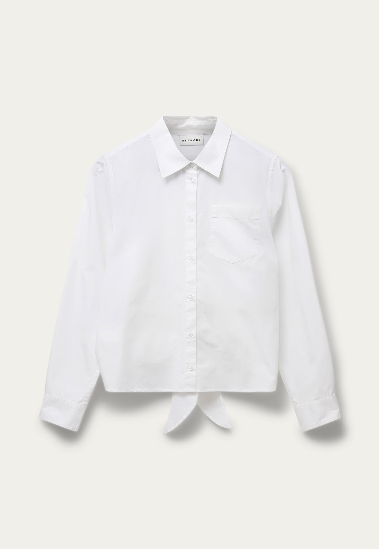 BLANCHE Copenhagen Dibella-BL Tie Shirt Shirts and Blouses 10 White