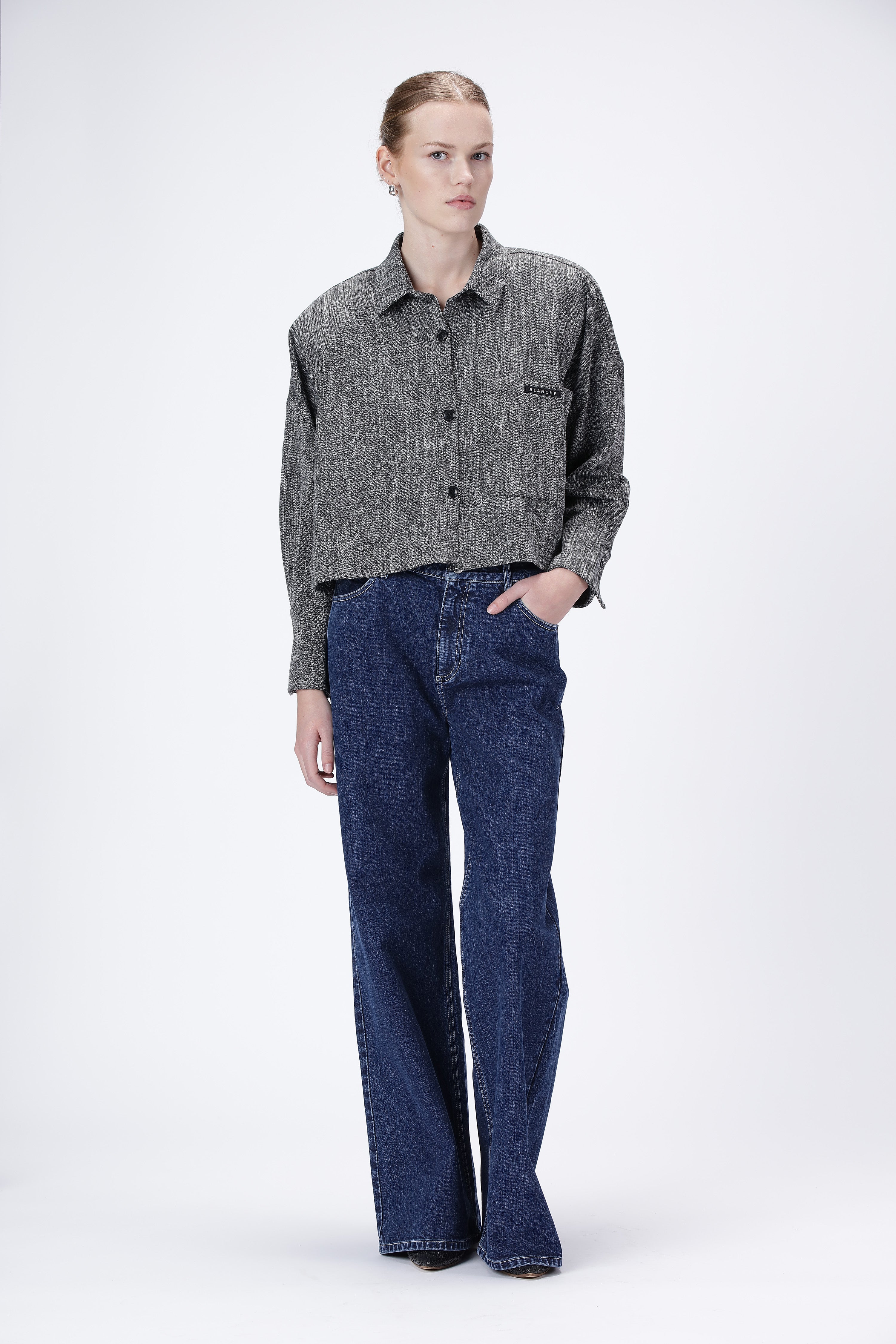BLANCHE Copenhagen Elias-BL Shirt Shirts and Blouses 99 Black