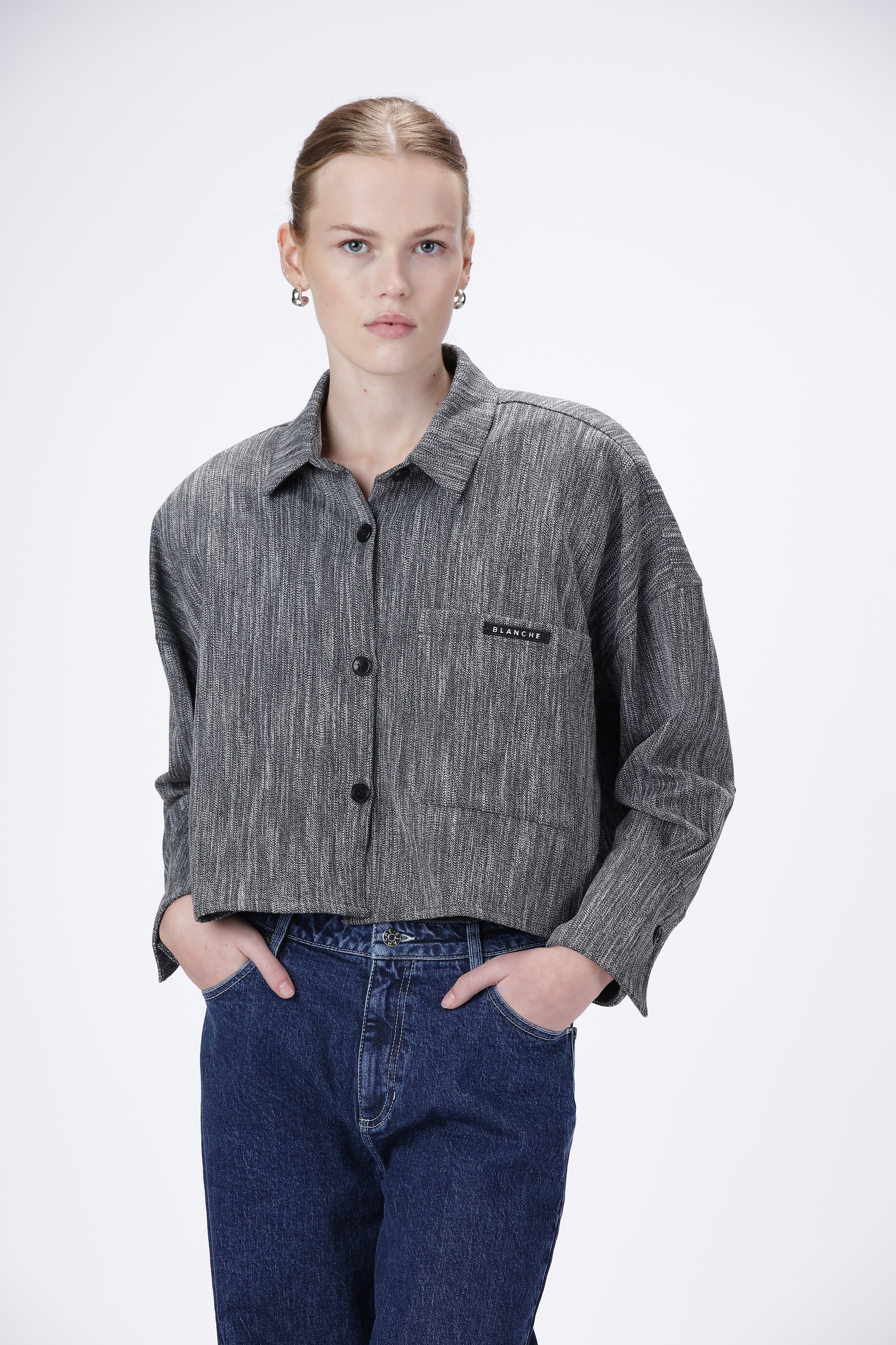 BLANCHE Copenhagen Elias-BL Shirt Shirts and Blouses 99 Black