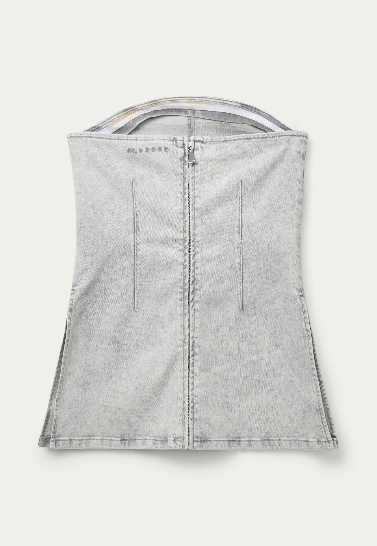 BLANCHE Copenhagen Grigio-BL Top Bustier T-shirts and Tops 4105 Grey