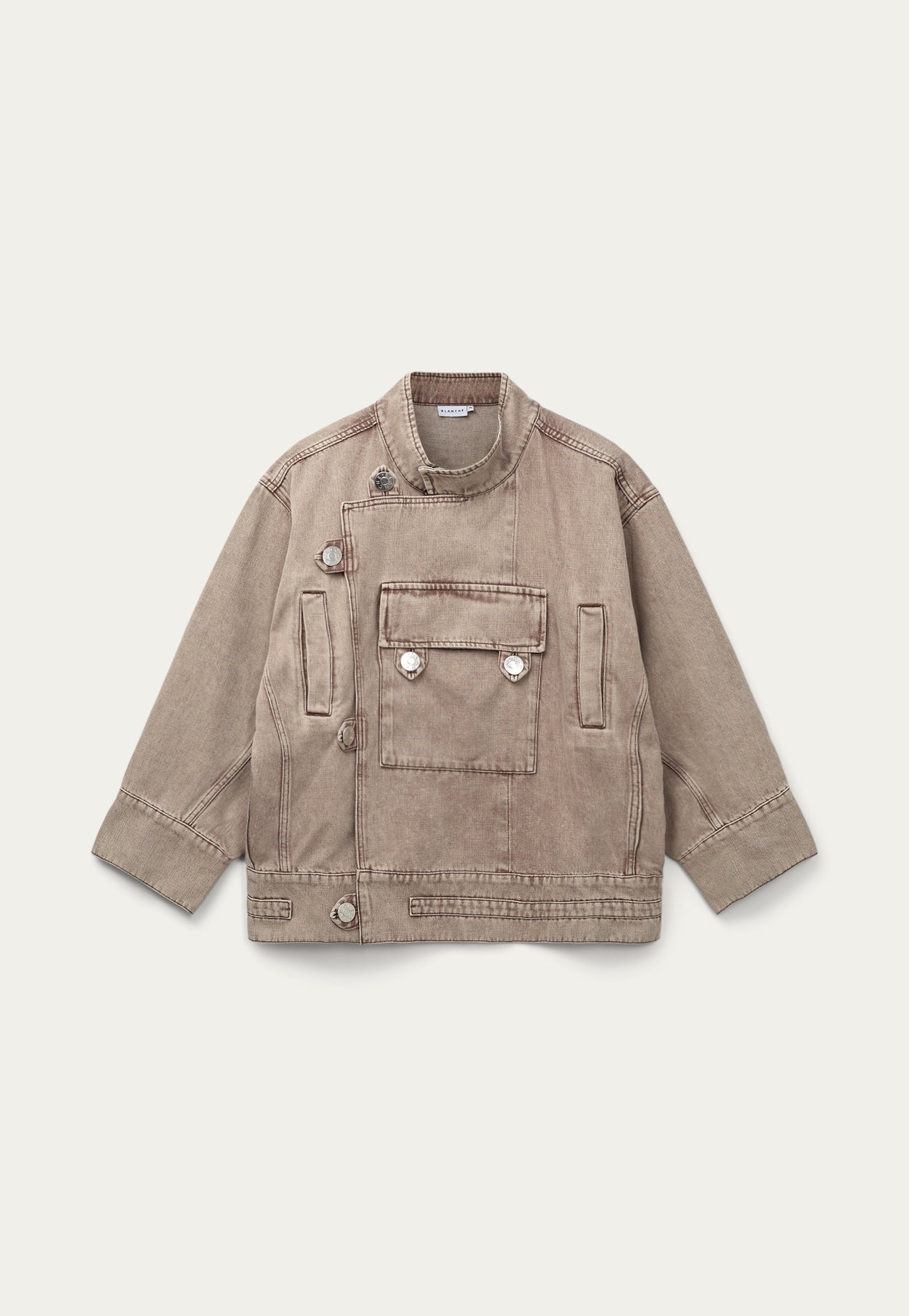 BLANCHE Copenhagen Hera-BL Utility Jacket Jackets 1306 Oxford Tan