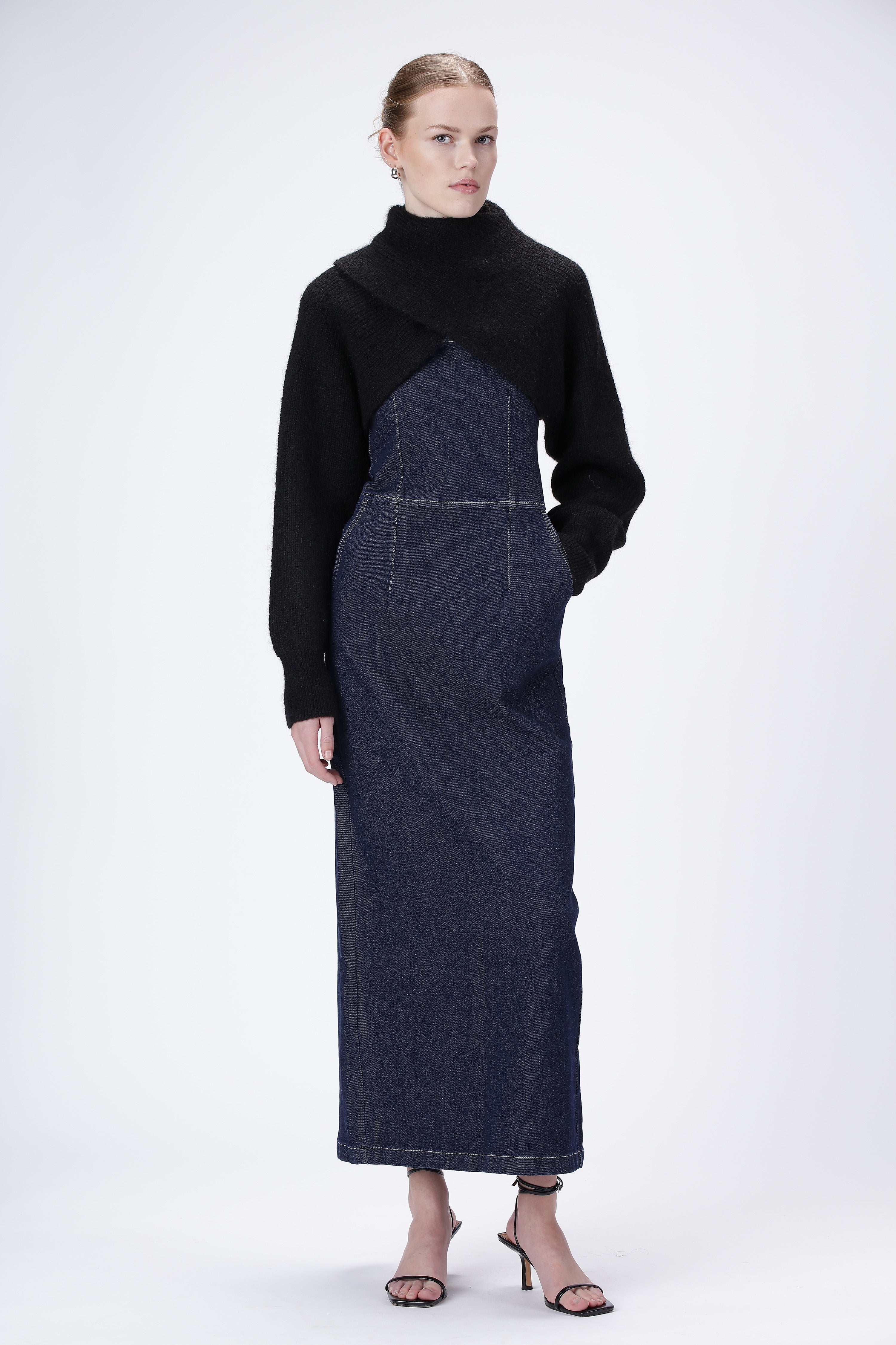 BLANCHE Copenhagen Laurel-BL Shrug Knitwear 99 Black