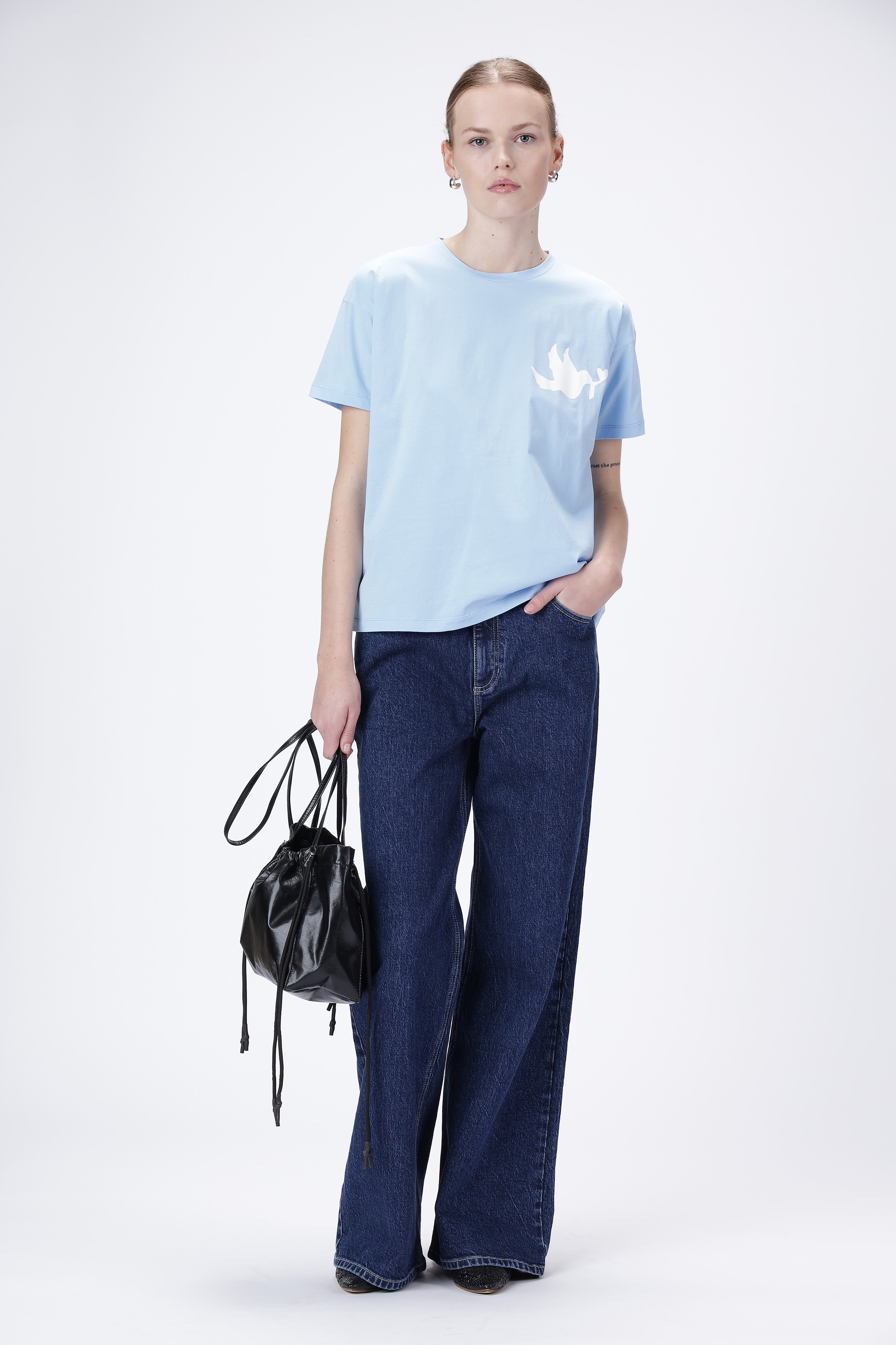 BLANCHE Copenhagen Main-BL Peace T-shirts SSL T-shirts and Tops 4124 Dutch Channel