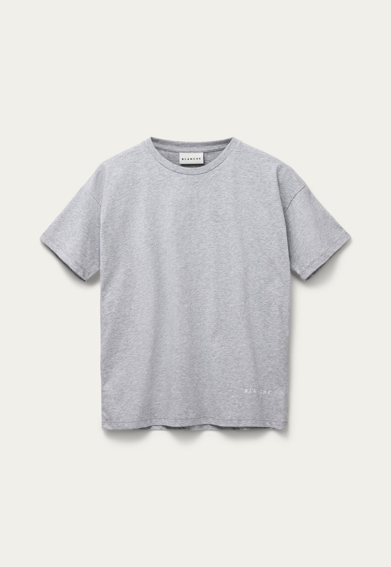 BLANCHE Copenhagen Main-BL T-shirt SSL T-shirts and Tops 7721 Grey Melange