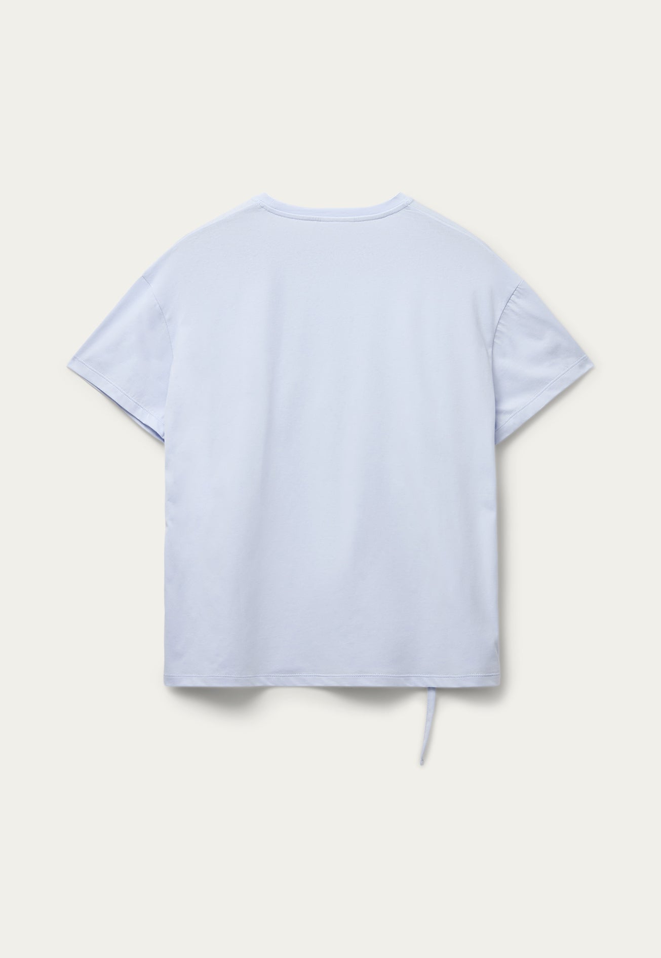 BLANCHE Copenhagen Main-BL Tee with Ties T-shirts and Tops 3920 Light Blue