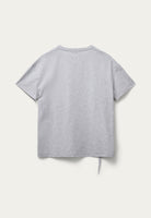 BLANCHE Copenhagen Main-BL Tee with Ties T-shirts and Tops 7721 Grey Melange