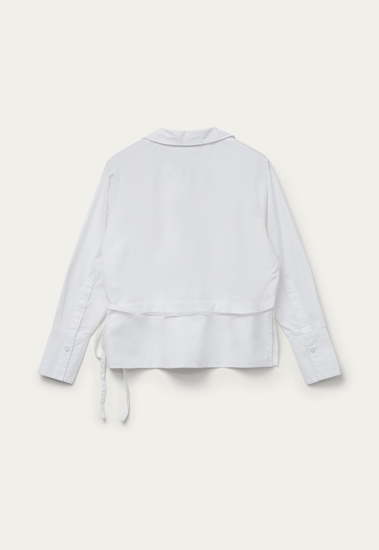 BLANCHE Copenhagen Pina-BL Wrap Blouse Shirts and Blouses 10 White