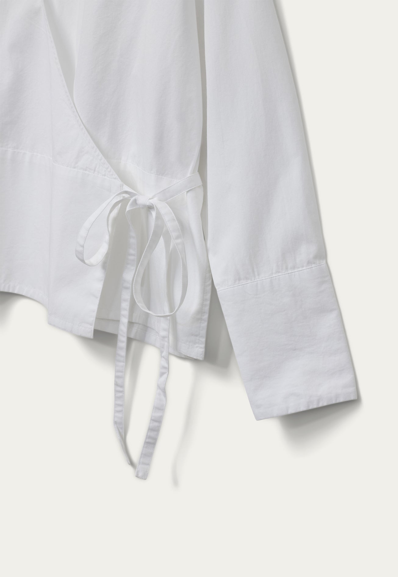 BLANCHE Copenhagen Pina-BL Wrap Blouse Shirts and Blouses 10 White