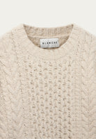 BLANCHE Copenhagen Seawool-BL Jumper Knitwear 1306 Oxford Tan