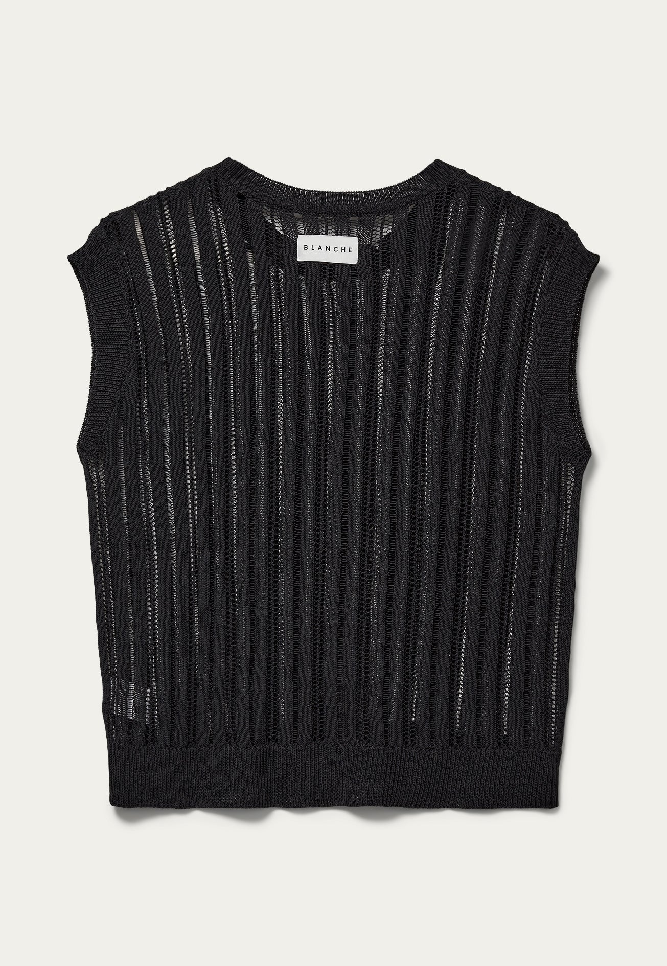 BLANCHE Copenhagen Tortue-BL Vest Knitwear 99 Black