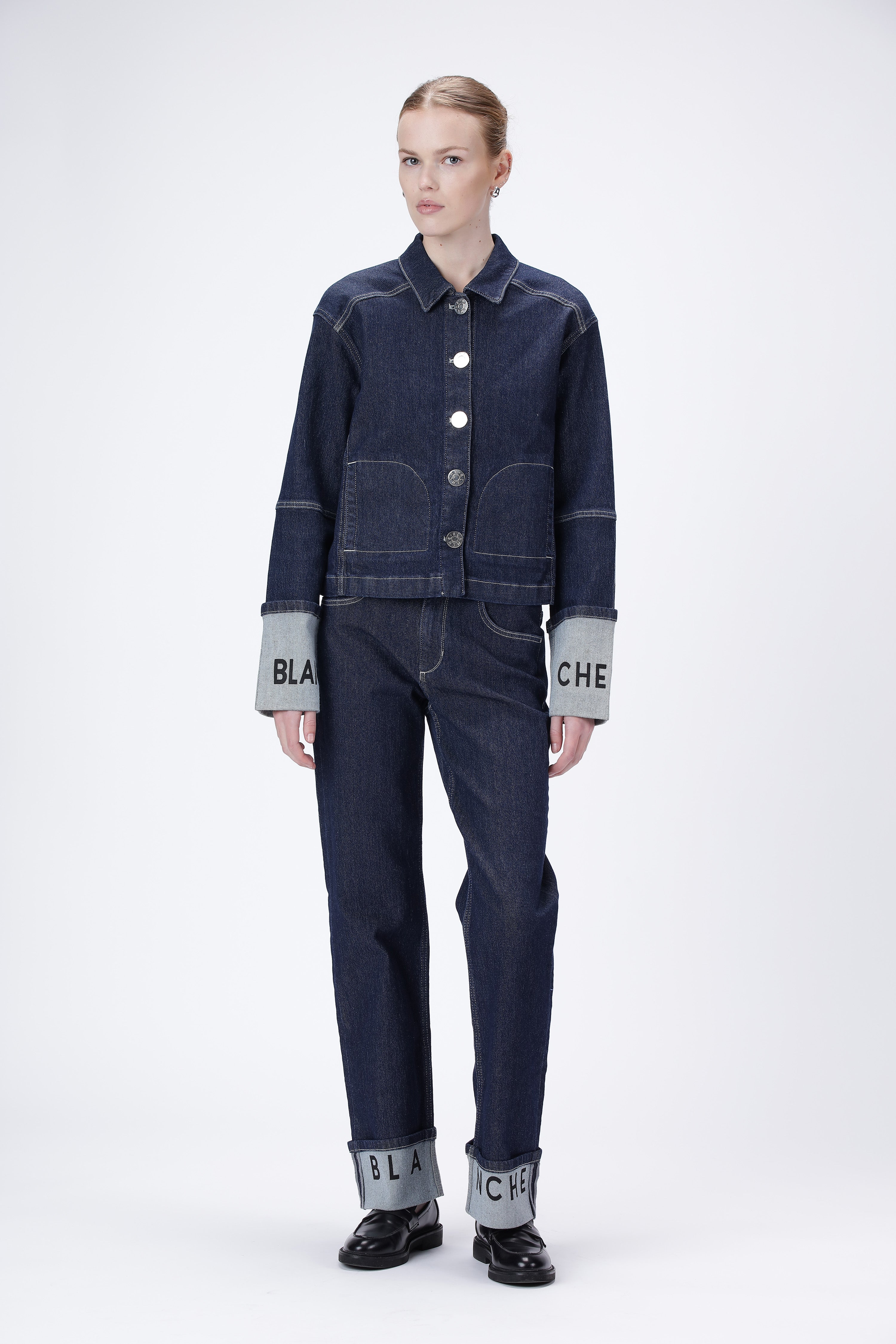 BLANCHE Copenhagen Ulrika-BL Kant Jacket Jackets 60 Rinse