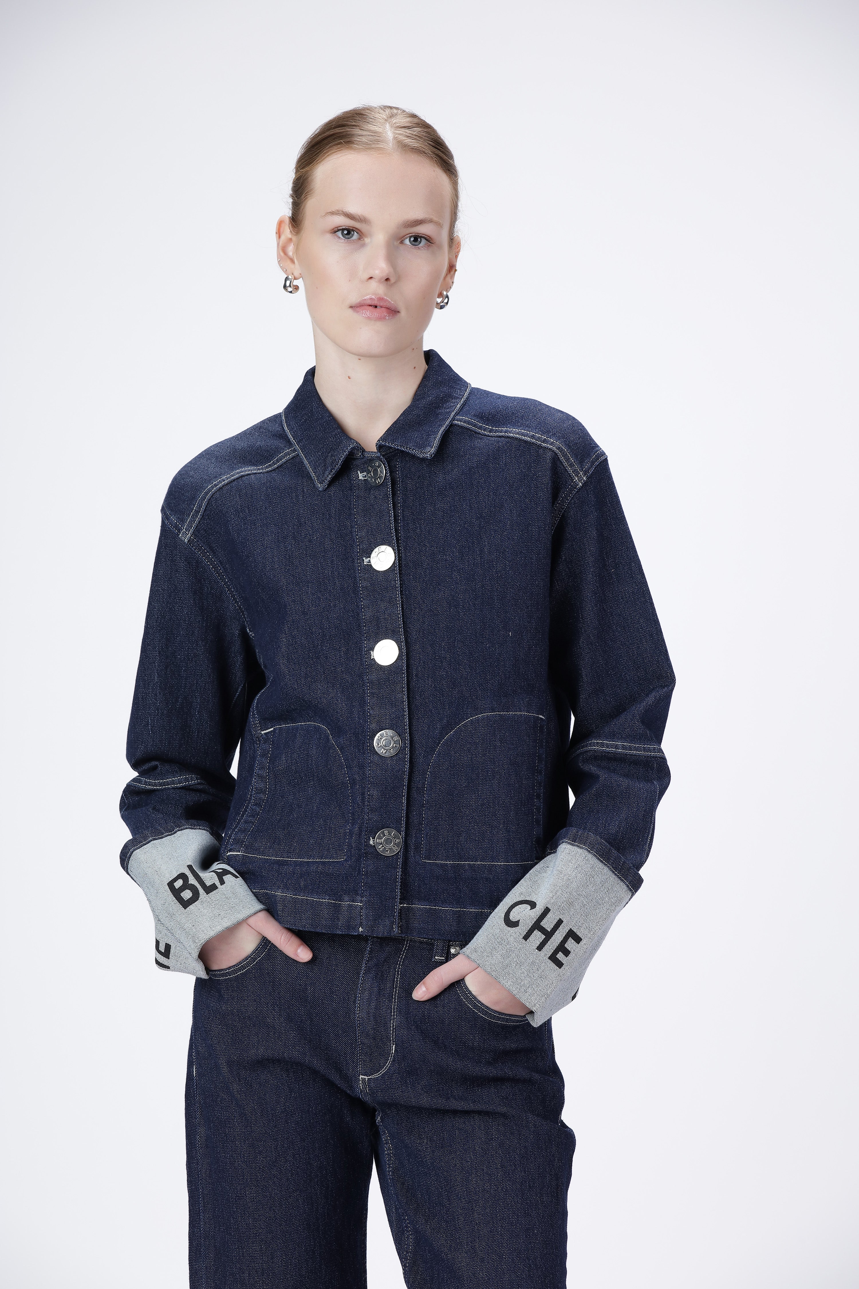 BLANCHE Copenhagen Ulrika-BL Kant Jacket Jackets 60 Rinse
