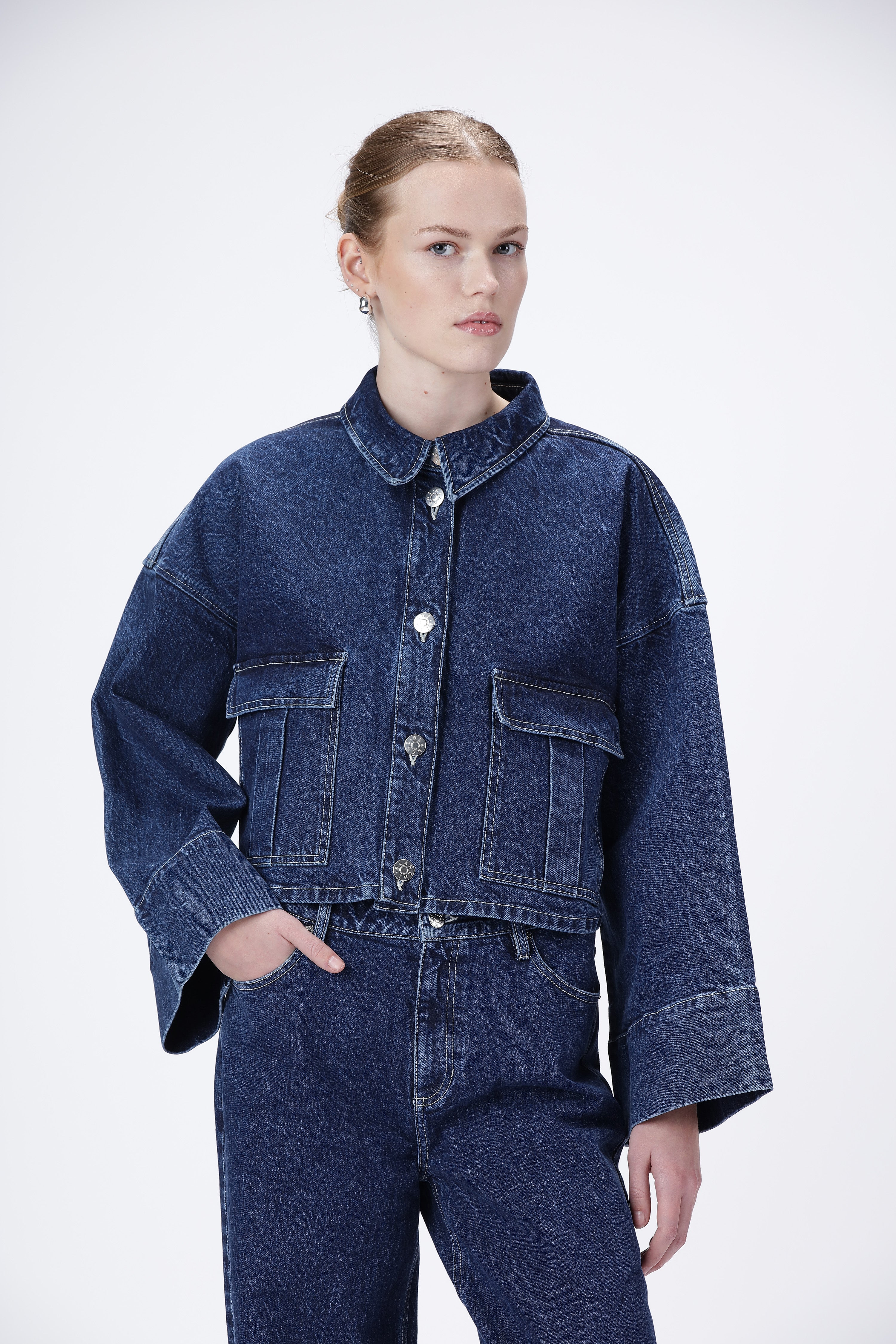 BLANCHE Copenhagen Wayne-BL Jacket Jackets 60 Rinse