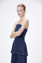 BLANCHE Copenhagen Wayne-BL Top Bustier T-shirts and Tops 60 Rinse