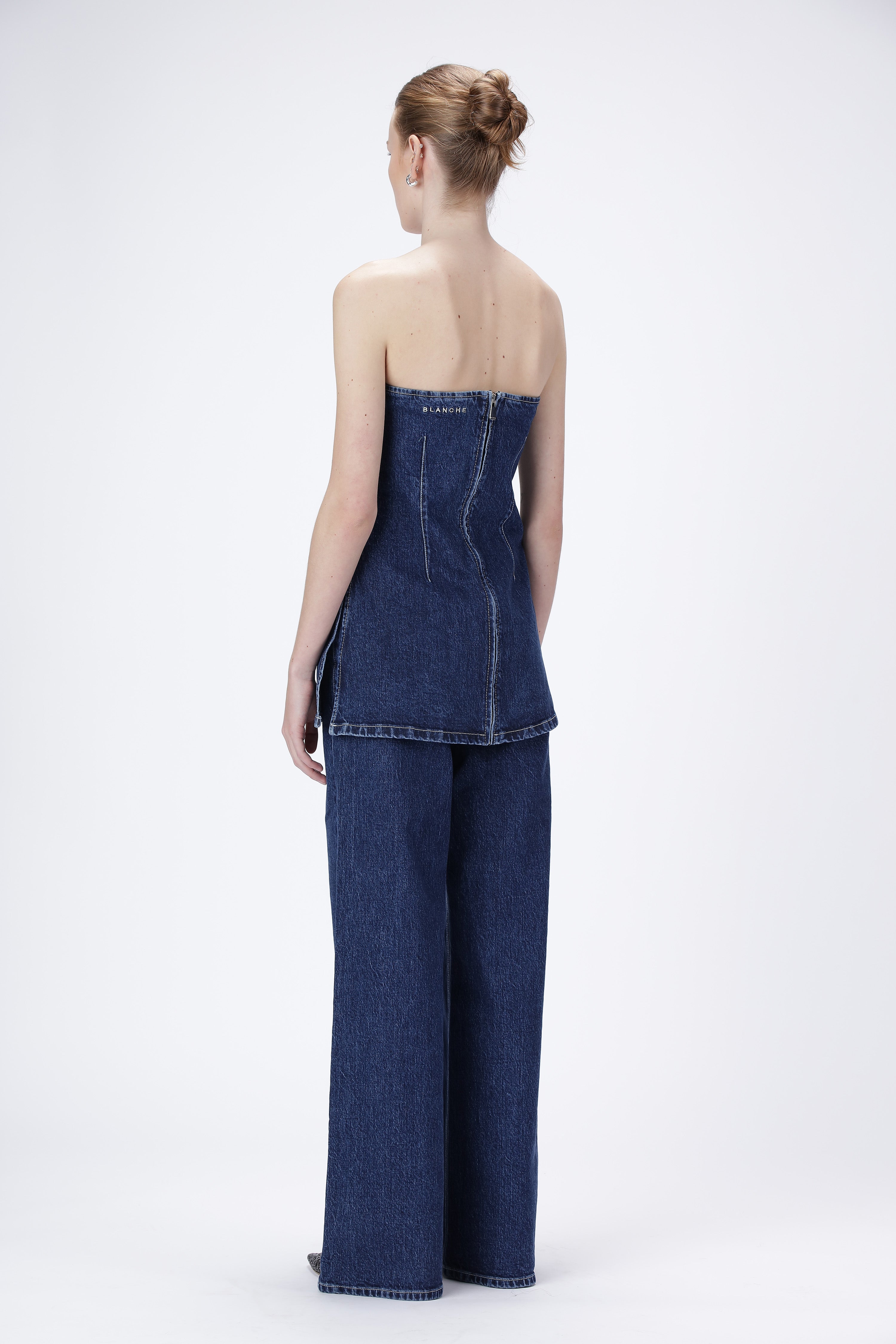 BLANCHE Copenhagen Wayne-BL Top Bustier T-shirts and Tops 60 Rinse